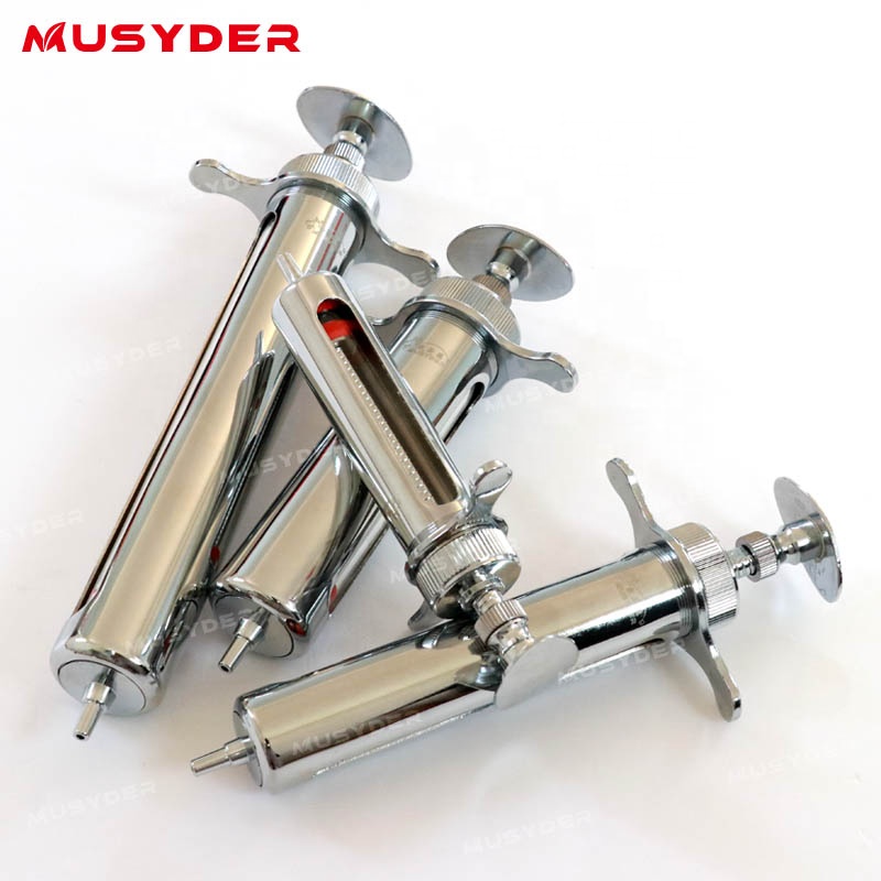 Price of poultry veterinary automatic continuous poultry metal injection syringe pump for animal