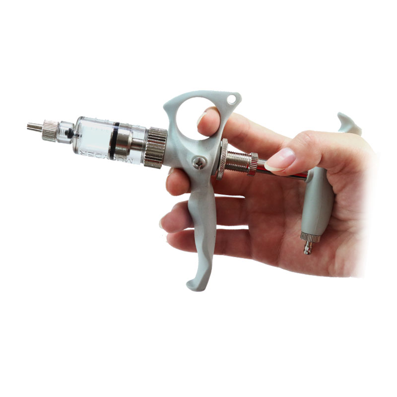 2019 New Style Veterinary Equipment - Wholesale 5ml veterinary automatic continuous vaccine syringe for injection syringe gun – Jimu