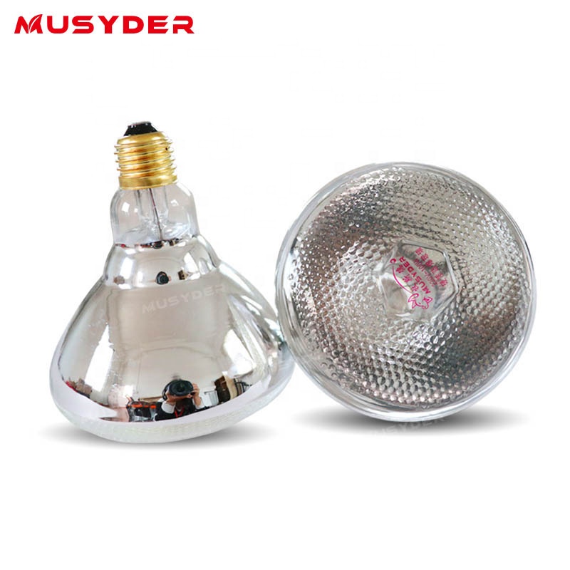Five kinds of specifications carbon fiber 250W infrared heating poultry lamp for heating lamp infrared