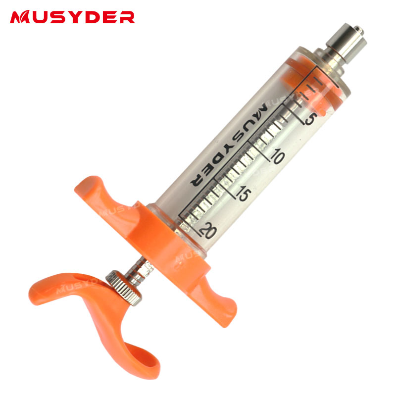 Beterinaryo syringe TPX plastik nga steel syringe alang sa tambal espesyal nga Beterinaryo syringe