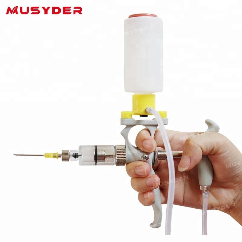 OEM Factory for Castration Equipment - automatic animal veterinary syringe with tube filling – Jimu