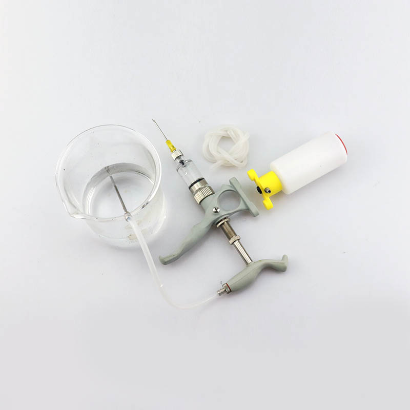 Cheap PriceList for Veterinary Ultrasound - 138A combination syringe gun bottled large syringe – Jimu