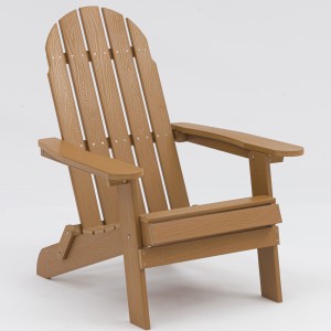KCWS-Z1 Polystyrénová skladacia stolička Adirondack