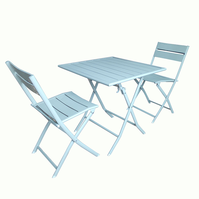 Factory best selling Outdoor Chairs For Sale - JJS517 Aluminum folding bistro set – Jin-jiang Industry