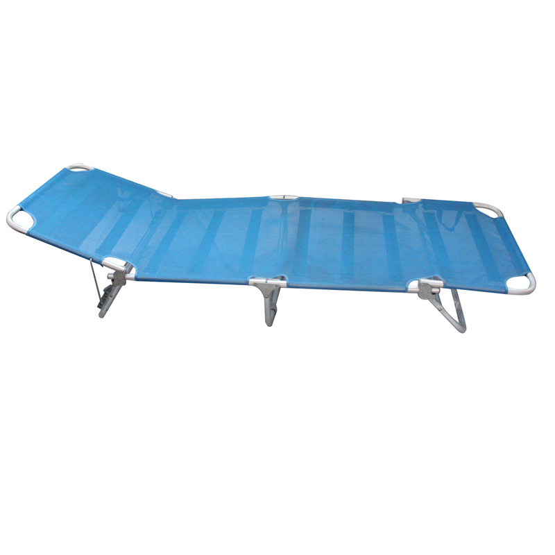 JJLXB-011 Aluminum camping folding lounger