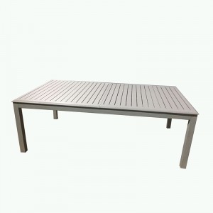 OEM High quality Folding Outdoor Table Manufacturers - JJT6302AS Aluminum extension table – Jin-jiang Industry