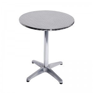 JJLXT-001A Aluminum bar table