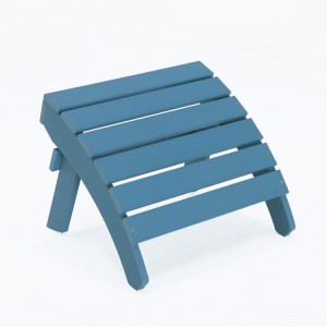 JJC-14305 Adirondack-stol i polystyren, hopfällbar ottoman
