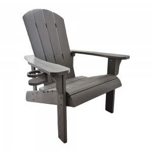JJC-14501-1 polystyreeni Adirondack-tuoli uudella muotoilulla