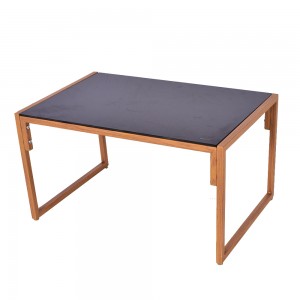 JJS5203-WTF Steel sofa set- 4 pcs, 2 single chair + 1 loveseat + 1 coffce table bilang isang set