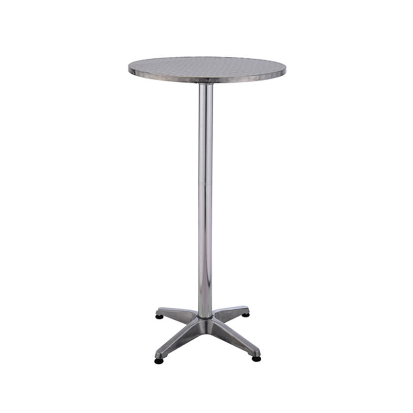 Famous Discount Outdoor Wine Snack Table Factory - JJLXT-010A Aluminum bar table – Jin-jiang Industry