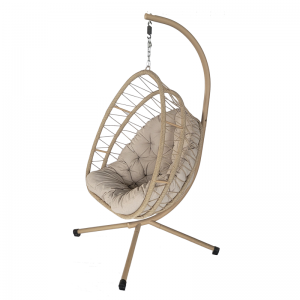 JJHC3906 Outdoor Steel Rattan Hanging Chair