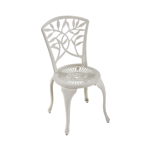 JJC18058 Lieta alumīnija krēsls ar koka rakstu-KD struktūru