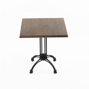 JJT4104 vanjski stol od lijevanog željeza za kalupe od 70 cm