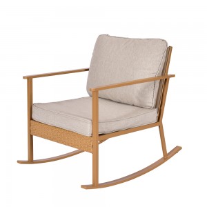 Set divanesh çeliku JJS5207 me karrige lëkundëse
