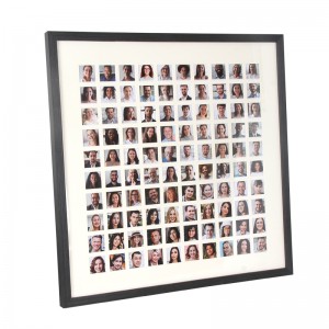 100 Openings Black Collage Multiple Picture Frames