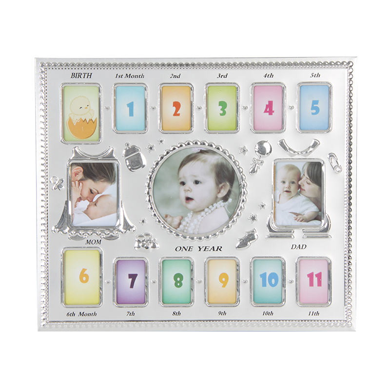 Baby’s First Year Picture Frame, First Year by Month