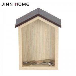 Low price for China Custom Wooden Money Box