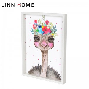 2019 China New Design China Valentine′s Day Gift Beautiful Love Screen Blank Sublimation Wood Photo Frame