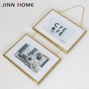 Wholesale OEM/ODM China Zinc Alloy London Constuction Metal Photo Frame for Home Decoration (007)