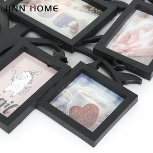 Family Tree Plastic Picture Frame with 7 Photo slots