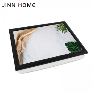 Competitive Price for Factory Price Bamboo Wooden Laptop Tray with Pillow Cushion