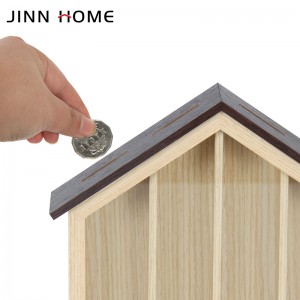Hot Sale for China Antique Style Wooden Saving Money Box for Desktop Decor