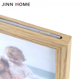 Cheap price China Custom Acrylic Glass Wood Wooden Rotating Picture MDF PVC Bamboo Photo Frame