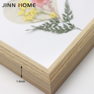 Wholesale ODM China Customized MDF Picture Photo Frame Display 3D Shadow Box in The Wall with Removable Tape