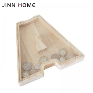 High definition China Shadow Box Coin Bank Wooden Frame, Money Bank