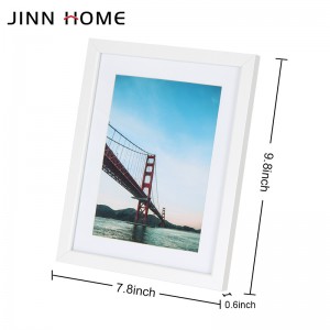 Cheapest Factory China Wholesale New Fashionable MDF Photo Picture Frame for Home Decoration Wooden Craft