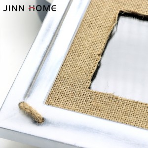 Rustic Wooden Picture Frames with Real Glass to Display 4 x 6 Inch Photo for Wall Hanging and Tabletop