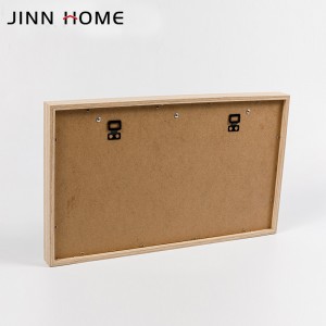 Wholesale Discount China White MDF with Paper Venner Clip Picture Frame for Wall Deco