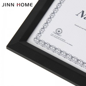 Discount Price China Classic High Quality A4 Certificate Solid MDF Photo Frame