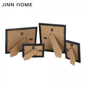 Discountable price China Home Decorative 3 Sets of MDF Hanging Wall Photo Frame with Removable Adhesive Design