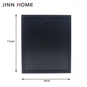 New Delivery for China Customized 4X6 5X7 A4 Europe Style Black Decorative Wall Black Natural Art Photo Picture Frame