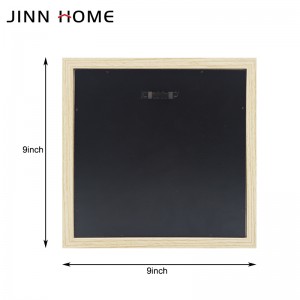 Wholesale ODM China Customized MDF Picture Photo Frame Display 3D Shadow Box in The Wall with Removable Tape
