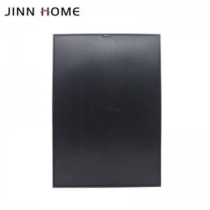 Jinn Home Linen Wooden Photo Frame Wall Decor with Thin Border