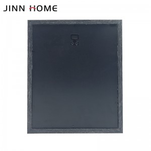 Jinn Home Linen Black Wood Shadow Box Photo Frame Custom Design
