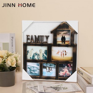 Plastic Picture Photo Frame Set Home&Love On The Wall