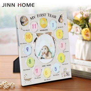 OEM/ODM Factory China Wooden Lovly Baby Photo Frame for Home Deco