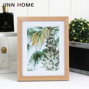 OEM/ODM Manufacturer China Wooden Frame Photo Display for Tabletop Display Wall Mount Solid Wood High Definition Glass Photo Frame Pack