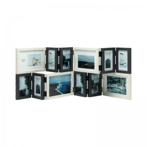 Competitive Price for China Plastic Collage Frame with White Mat & Real Glass Picture Frame