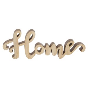 HOME Wood Family Letter Wall Decor Signs