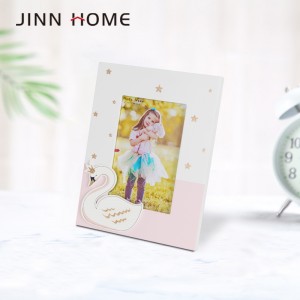 White Pink Baby Picture Photo frame for Girls Bedroom