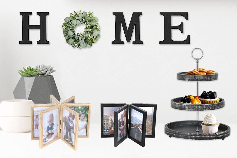 Spring 2022 New product – Photo frame, Serving tray, Wall decoration letters