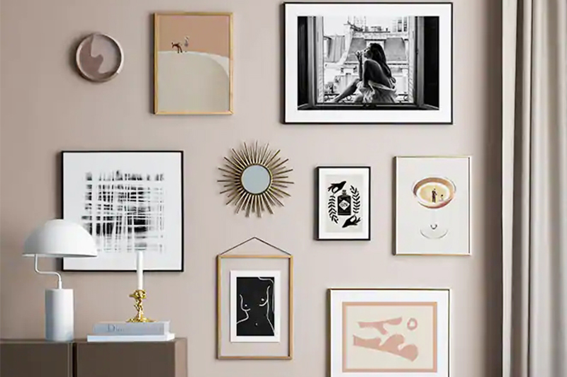 Picture frames of all shapes