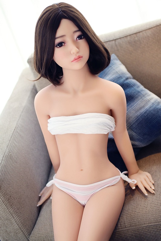 140cm Solid Silicone Love Dolls TPE Small Little Cute Adult Mini Sex Doll-5