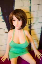Sex doll Big ass boobs breast Latex Small Little Silicone mini real love adult dolls 100cm