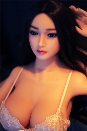 165cm Full Size Big Boob Ass Young Silicone Metal Skeleton Rubber Sex Doll